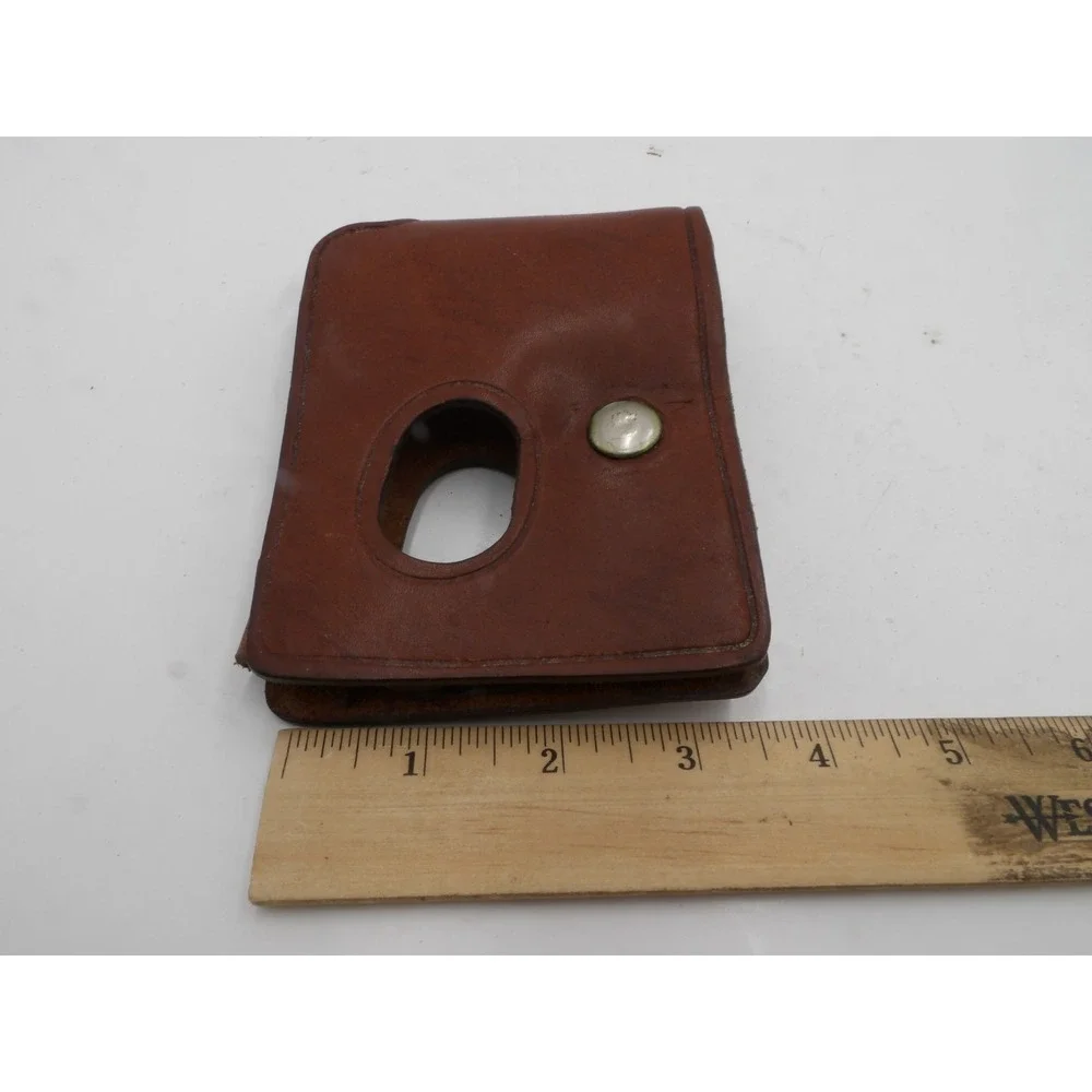 Vintage Jackass A1002 Brown Leather Wallet Holster for Beretta Model 950 Jetfire